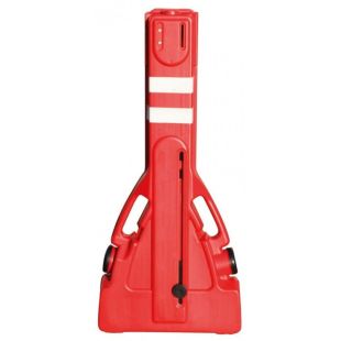 Bariera harmonijkowa nożycowa | zapora drogowa rozsuwana